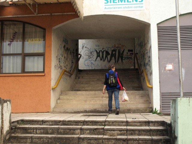 The main entrance to Dada’s apartment. 