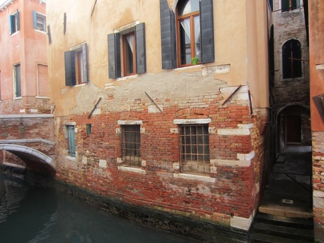 Rising sea levels combined with flood rains means water is now entering the ground floors of some dwellings. 