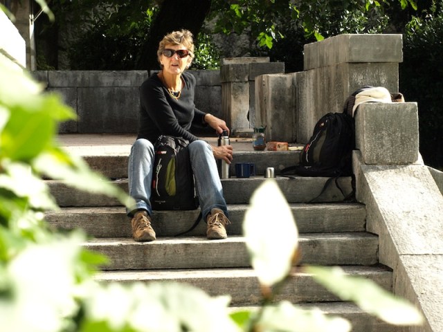 Morning tea in the Archduke’s garden