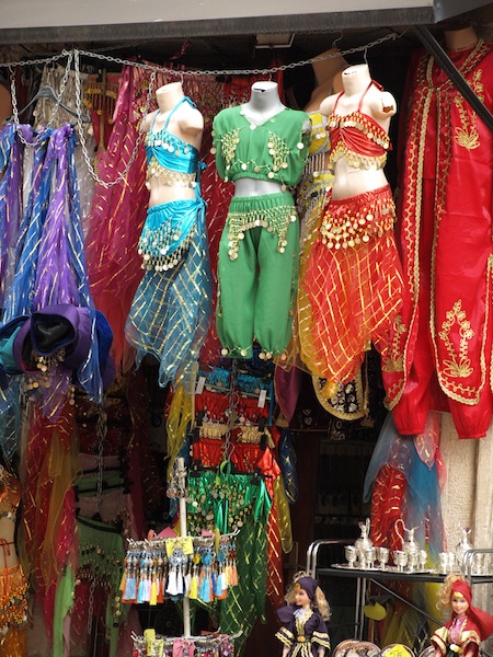 Turkish belly dancing gear. 