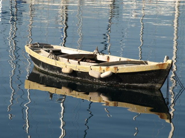 Reflecting on the traditional past. 