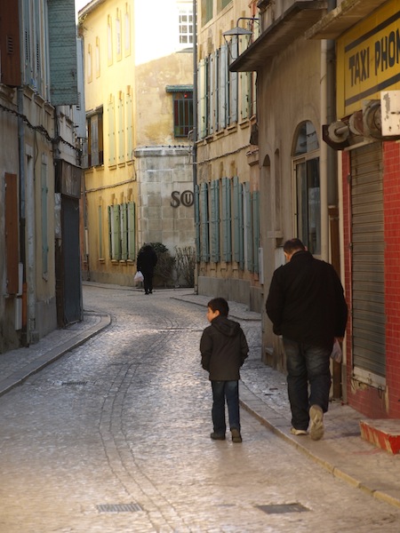 Life moves slowly in the back lanes of Tarascon.