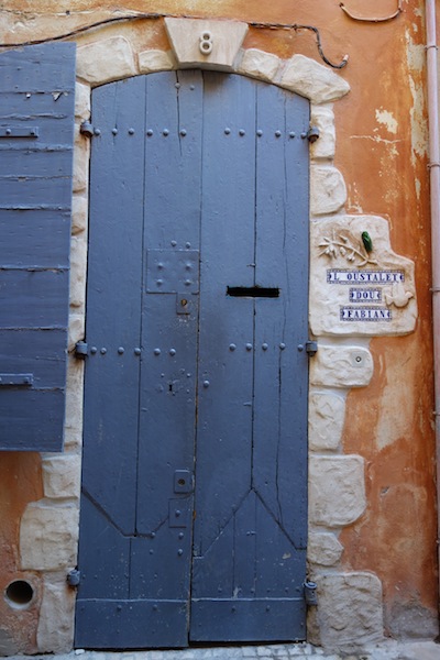 A door with a story. 