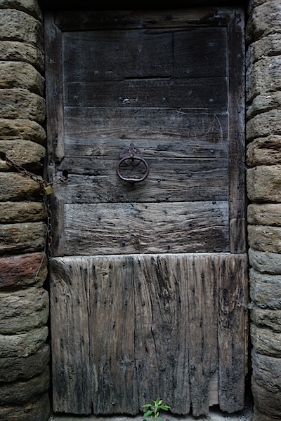 How old is this door and when was it opened last? 