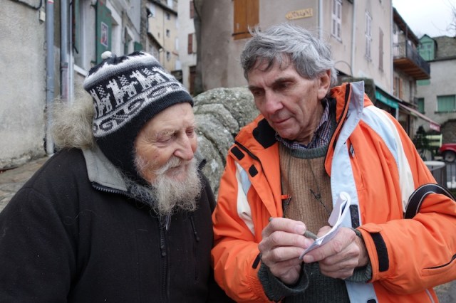 Communicating with the aid of pen and pad.