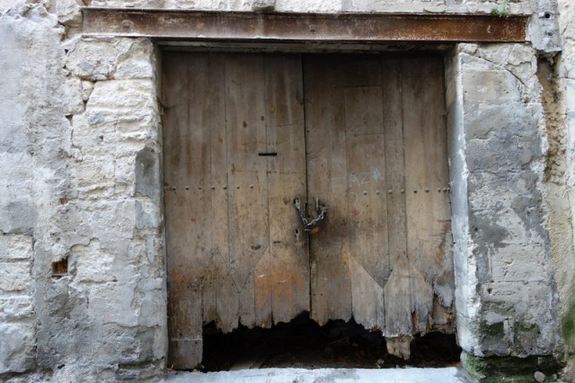 Another historical doorway due for a second repair job