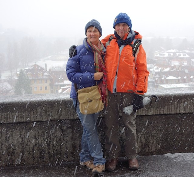 The rear of the Bundeshaus. 
