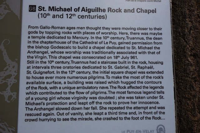 We have found few plaques in English during our time in France so to find this one was a bonus. What a tragedy for the poor girl. 