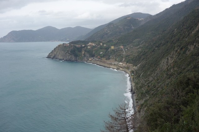 Breathtaking scenery looking back towards Corniglia.