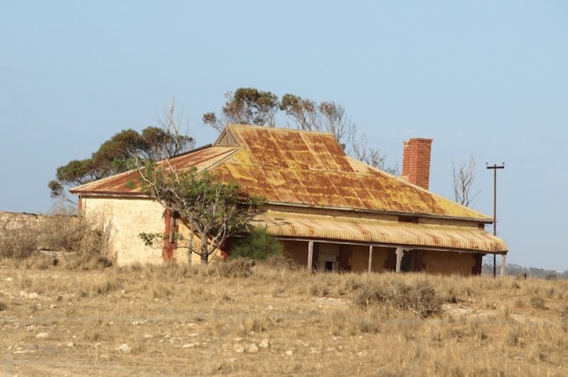 A victim in the land of broken dreams. 