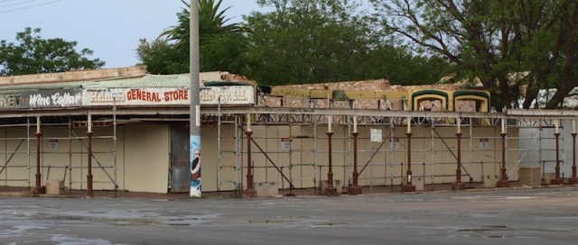 The corner store today in Wilcannia.