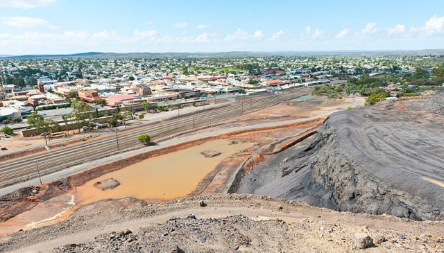 Broken Hill city. Photo by Jeremy Buckingham via Wikipedia. 