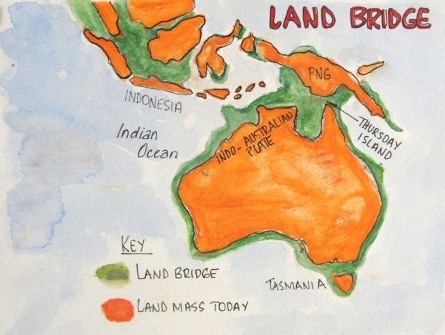 Before sea level rise.