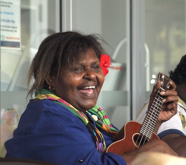 Live entertainment Gab Tatui.