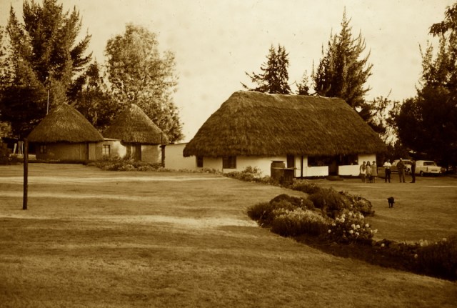 The house where we stayed and bottle-fed the twin babies. 