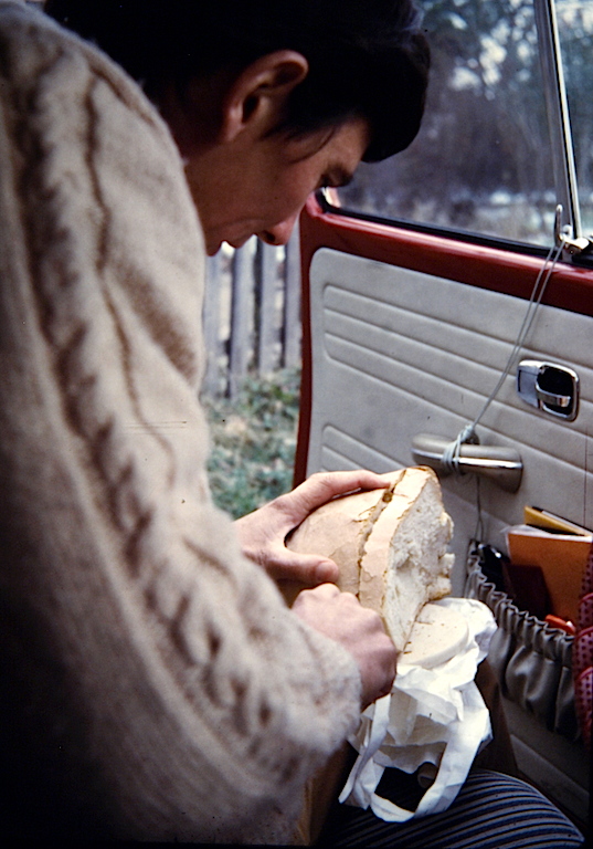 My quarter window securing system; the cord from the window lock down to the arm rest. The cord stops thieves from inserting a wire through the rubber seal and flicking the lock open. 