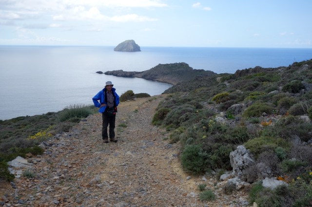 Amazingly, orchids were growing out of the road gravel. 