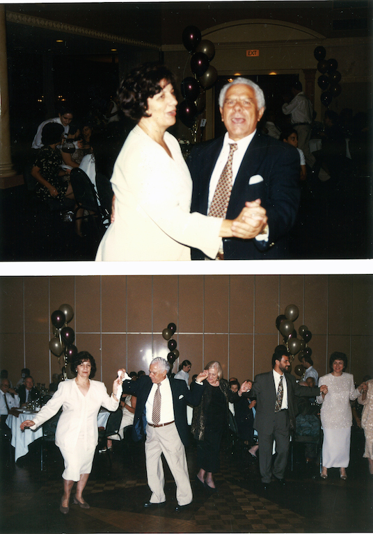 The dancing continues. 