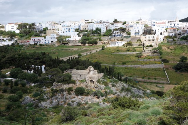 Chora capital of Kythera, population around 270. 