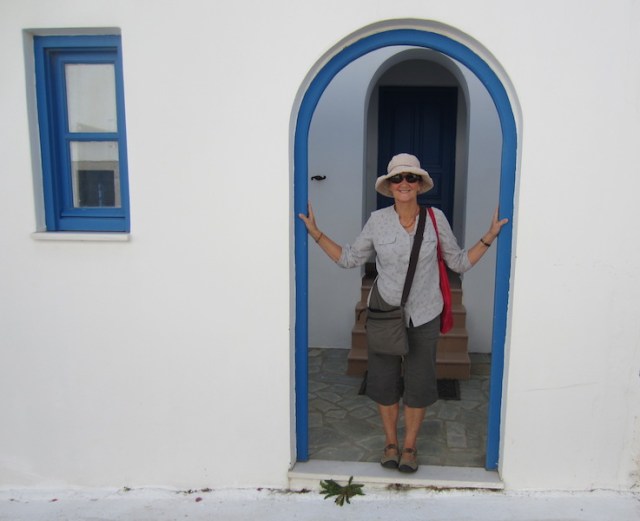 One of Chora’s many Florentine arches.