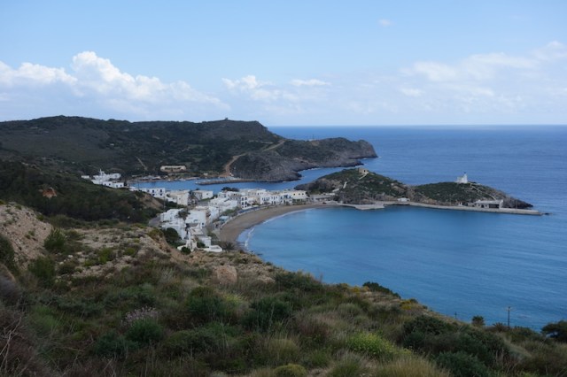 Kapsali as viewed from Chora Castle. 