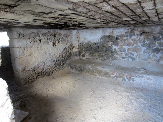Inside one of the rooms at HQ. I wonder who sat here and what they may have talked about: probably how happy they were to be on Kythera and not on the Russian front!