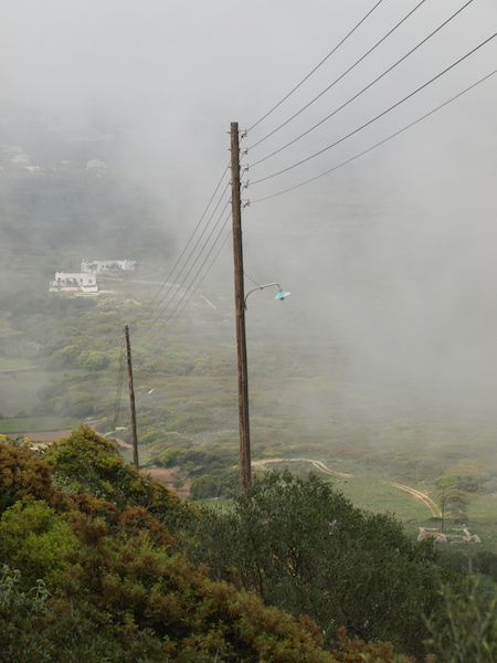 For me there is something eerily pleasing about this scene. On the way down from the Church of Elessi. 