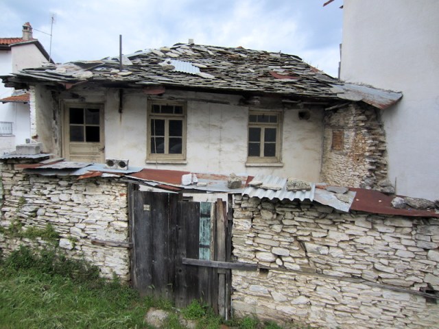An occupied house, I expect the roof might have leaked. 