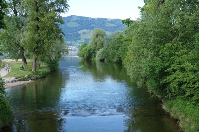 Creek flowing by the camping area..no camping allowed. 