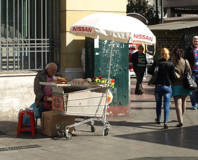 Bread seller. 