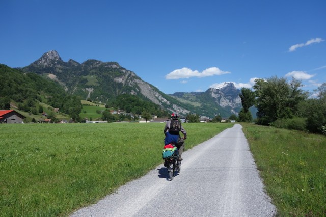 Destination Weesen in the distance.