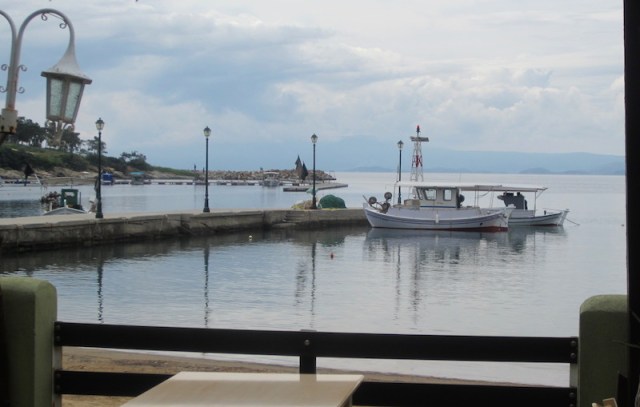 Peaceful port Pyrgadika