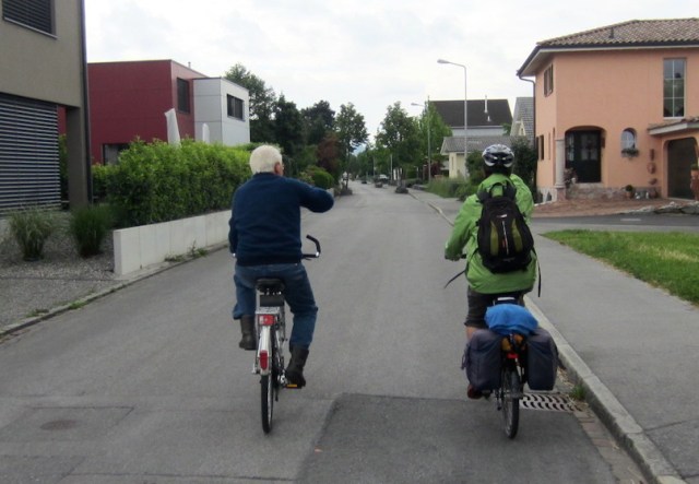 The 85 year old who came to our rescue when lost near Rebstein. 