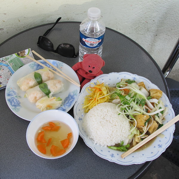 A Bun Cha meal. 