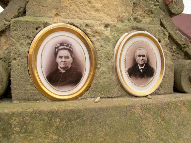 Maybe these couple saw who stole the crosses and who wielded the silver frost brush.