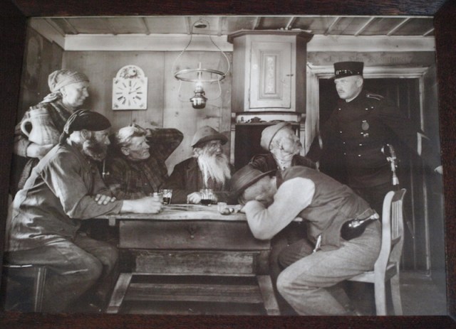 Another historic photograph on the inn wall. Photographer unknown. I hope the photographer’s descendants don’t mind me showing the work