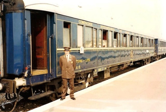 Conductor Glen and the Orient Express.