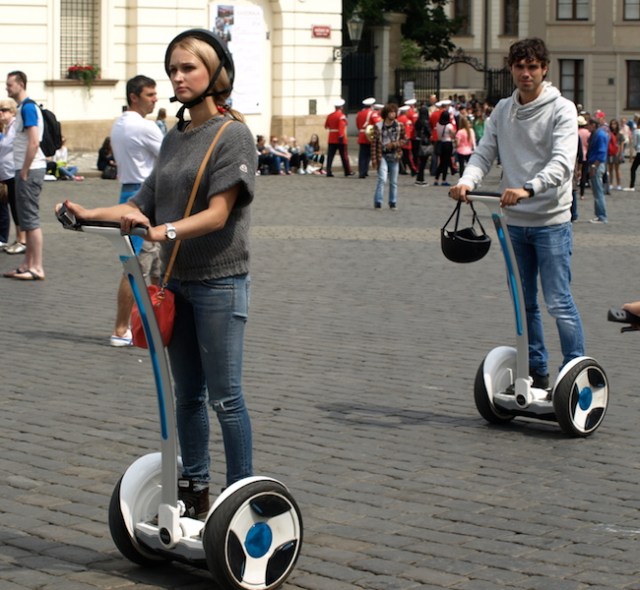 This is how you get around if you don’t have a bike and you don’t want to walk. 