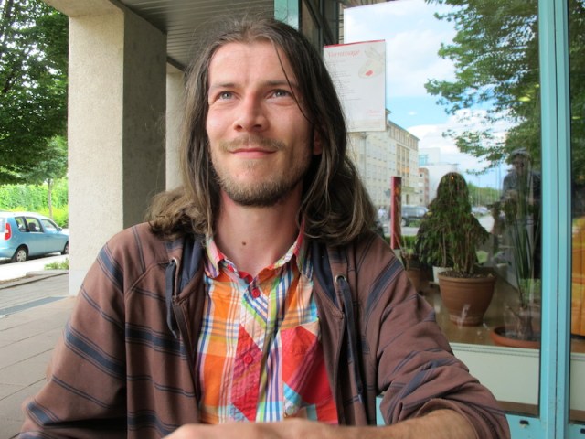 Philipp, the vintage camera enthusiast and our guide for the day. I think I might add Philipp to my Jesus look-a-like photo collection. 