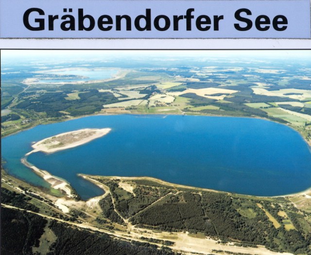 Open-cut mine flooded in 2007. 