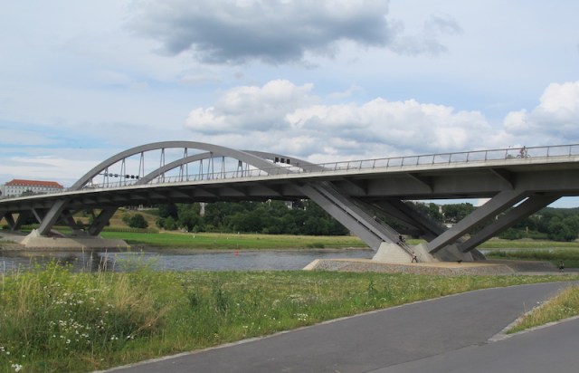 The Waldschlosschen or the ‘Bridge of Controversy’.