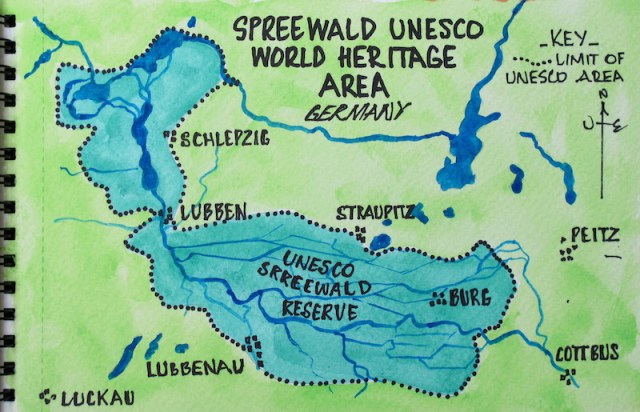 14 Spreewald map#1