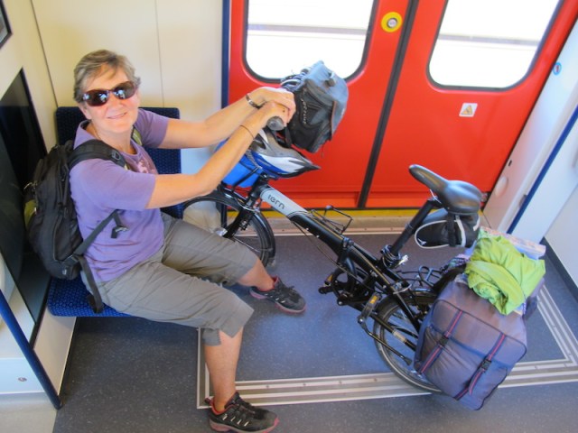 On the train from Roudnice to Decin.