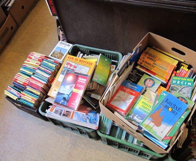 Wonderful maps, boxes of them and cheap too. I bought a number.