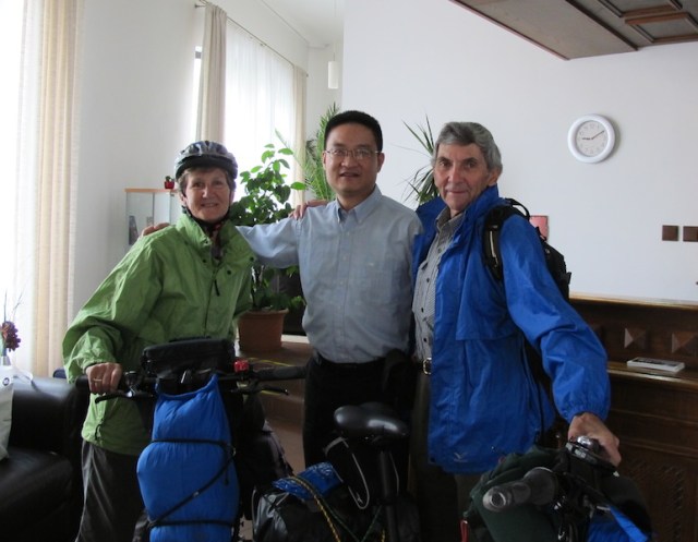 Our new admirer David.