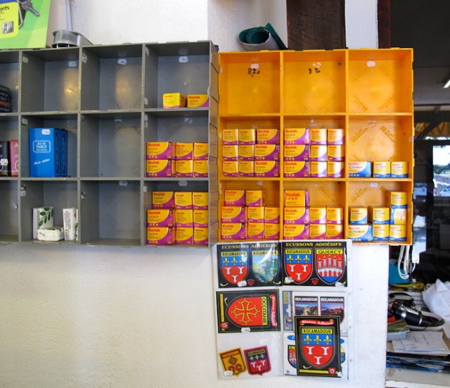 35mm Kodak film waiting for a monastic miracle.