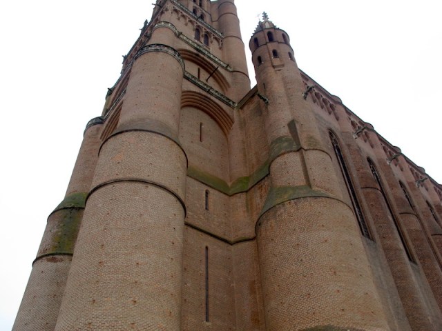 The Cathedral of St Cecilia, Albi. Two hundred years in the making, hard to comprehend. 