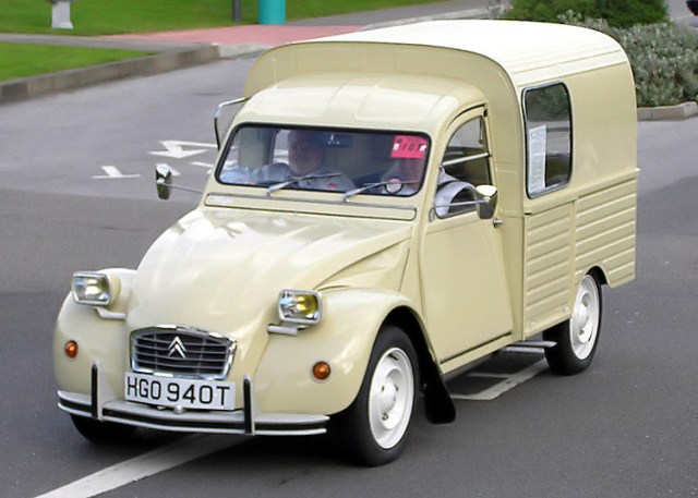 Collector’s classic, the Citrone 1978 Fourgonnette (van). Photo source Wikipedia. 