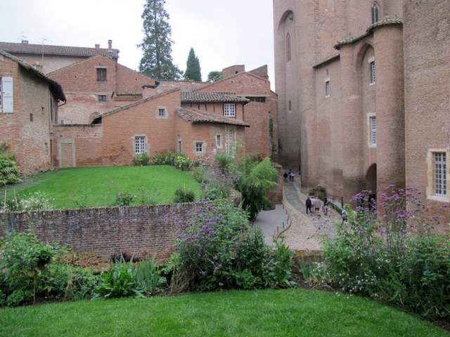 One of Albi’s narrow streets.