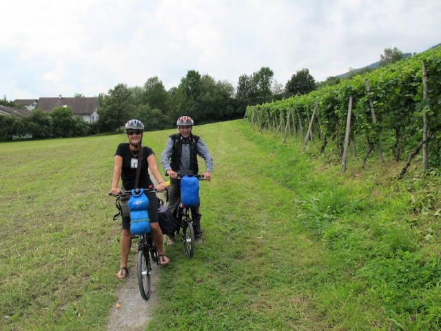 Leaving Rebstein to head north for our return journey home.